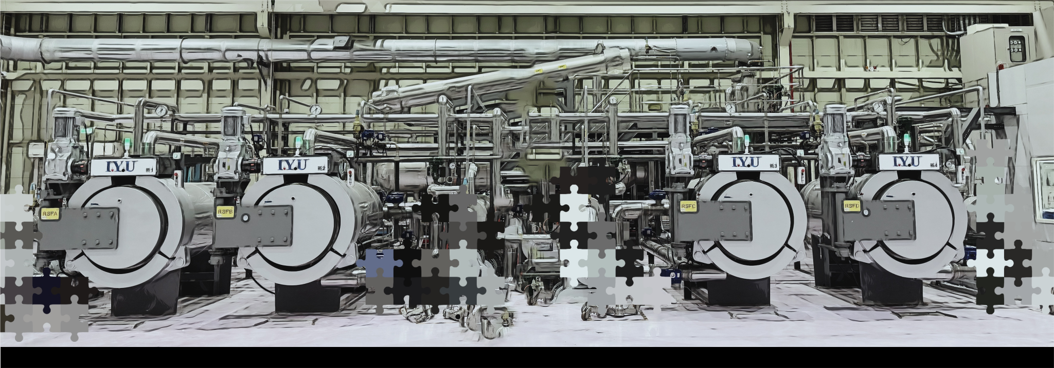 超流體 CO₂ 氣染裝置產線